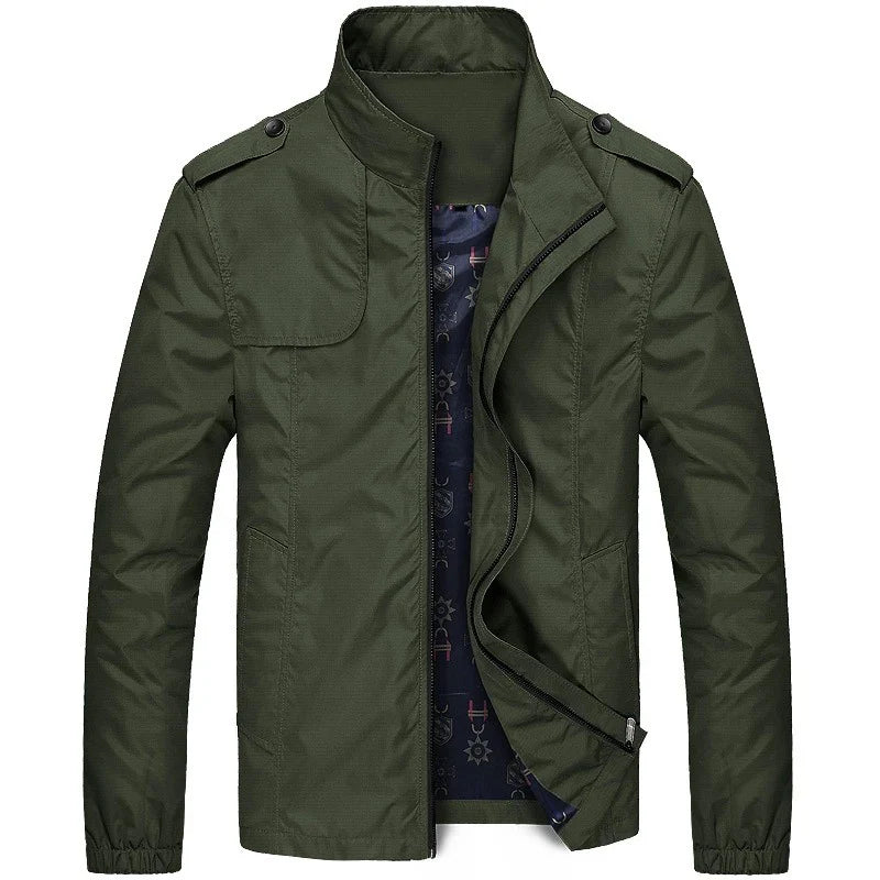 Militaire cargo heren jas