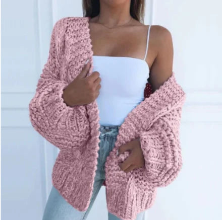 Dames chunky vest met relaxte pasvorm