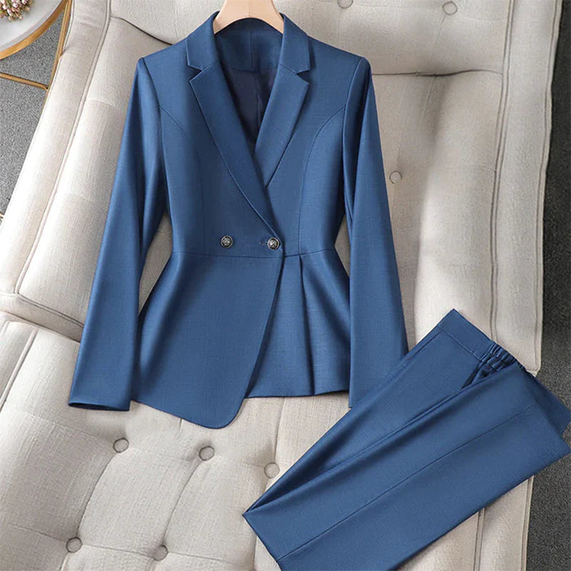 Elegante flexibele blazer-set voor dames