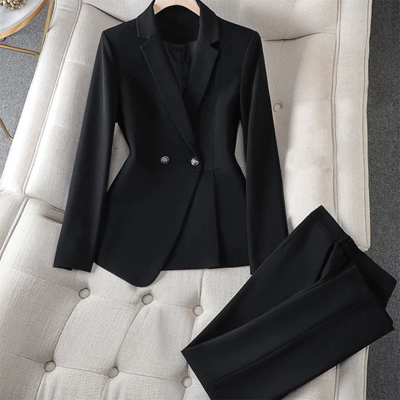 Elegante flexibele blazer-set voor dames