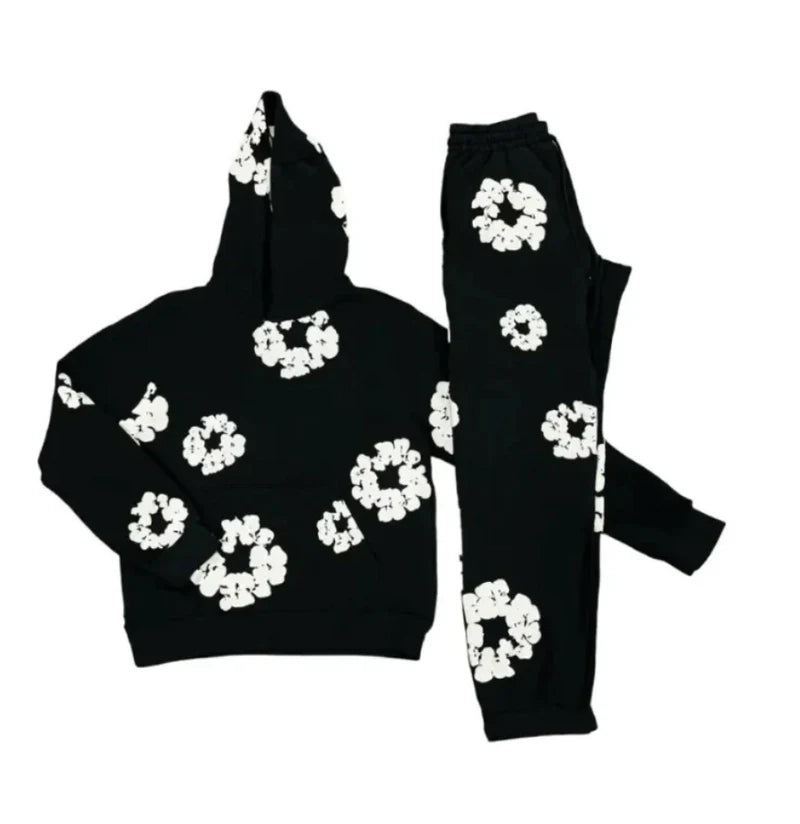 Unisex Viral Floral Trainingspak 3D Opdruk