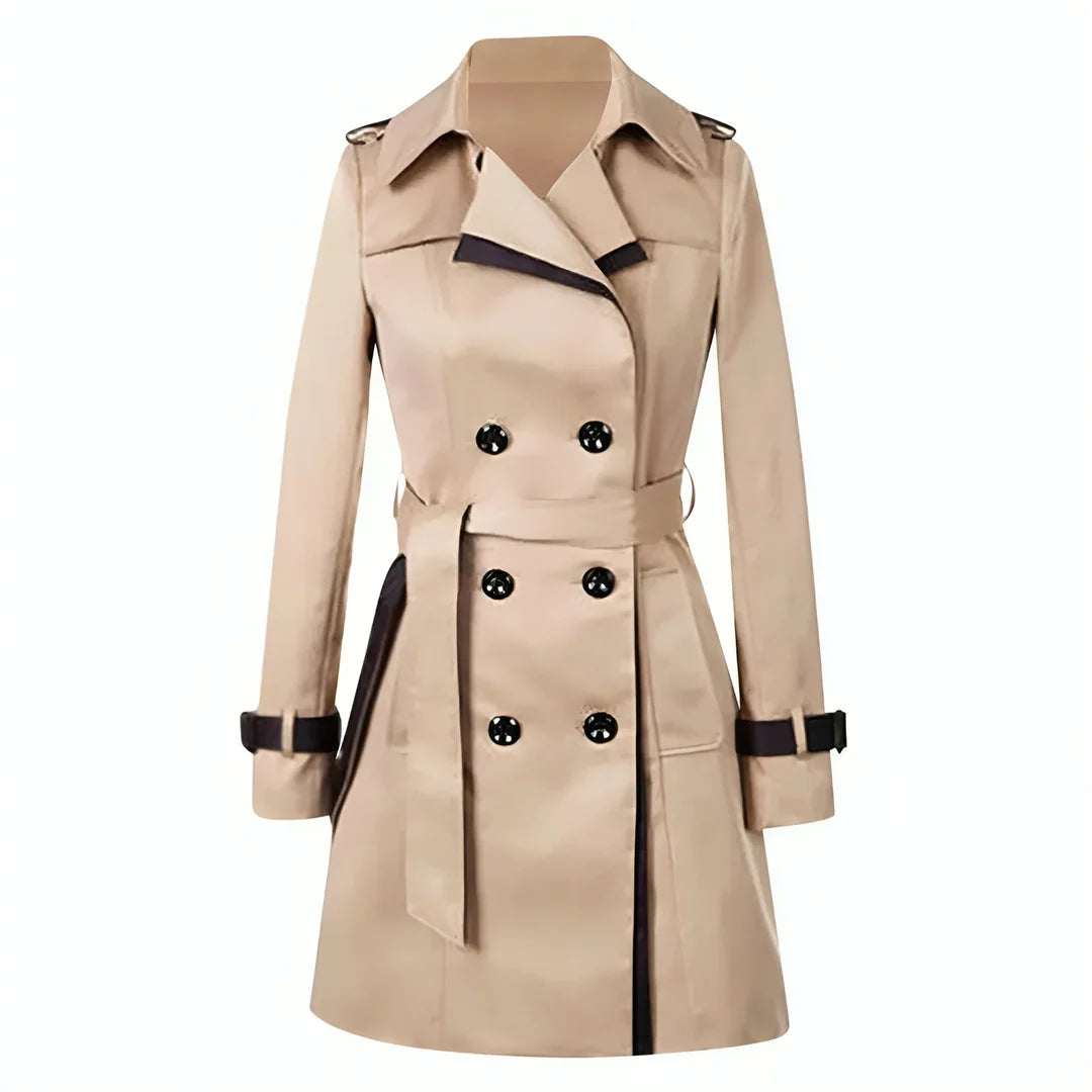 Lange trenchcoat voor dames