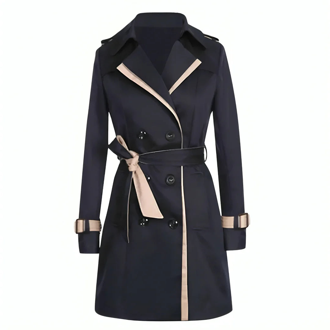 Lange trenchcoat voor dames