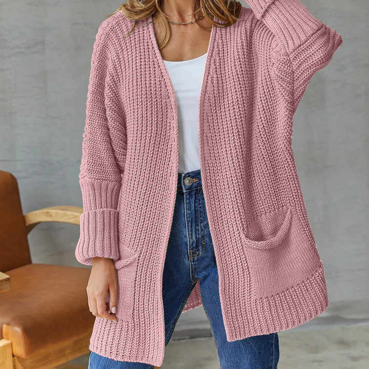 Herfst Cardigan Van Wol Voor Dames