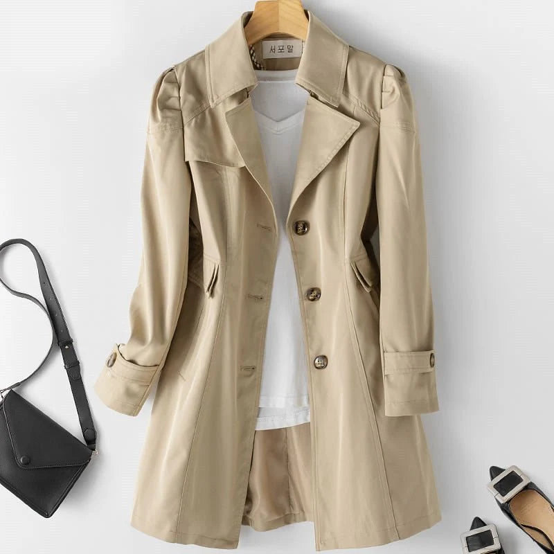 Dames trenchcoat voor de herfst