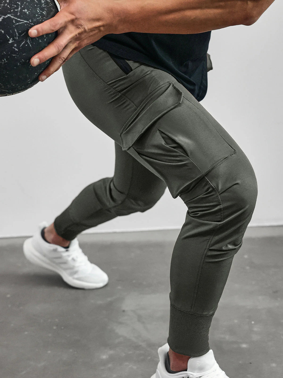 cargo joggingbroek met zakken