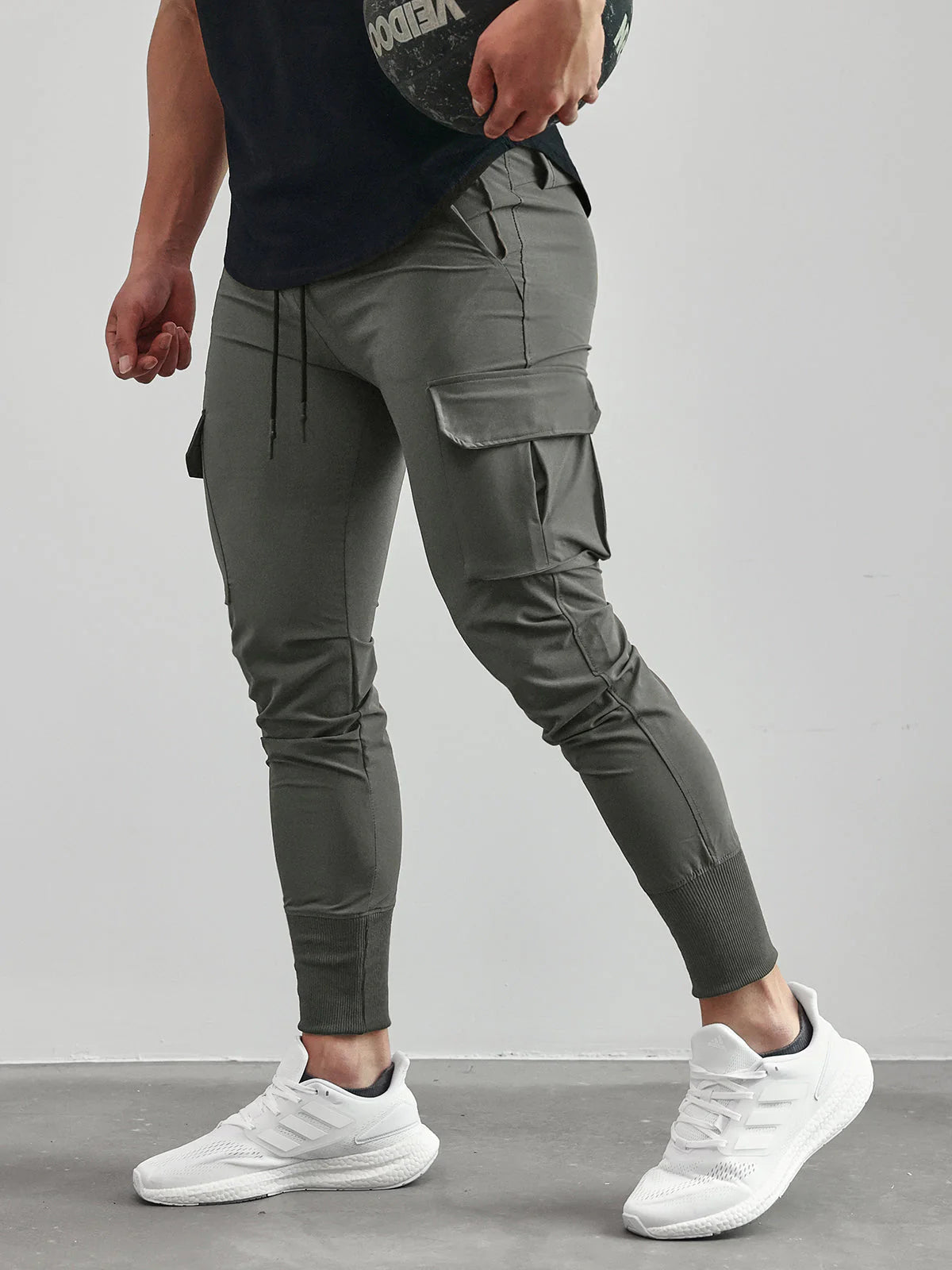 cargo joggingbroek met zakken