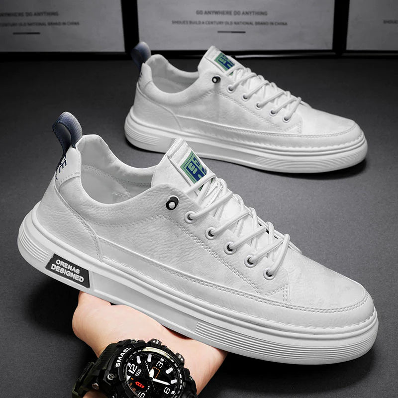 Casual leren sneakers voor heren